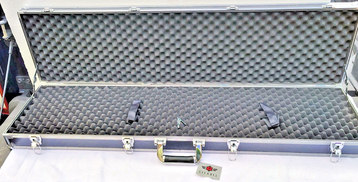 Citadel Aluminum frame rifle case 52\