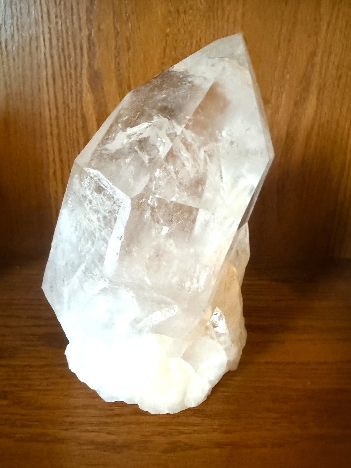 Rare Clear Quartz Crystal Gemstone Jumbo Tabby Record Keeper Laser Specimen 777 Rare Clear Quartz Crystal Gemstone Jumbo Tabby Record Keeper Laser Specimen 777