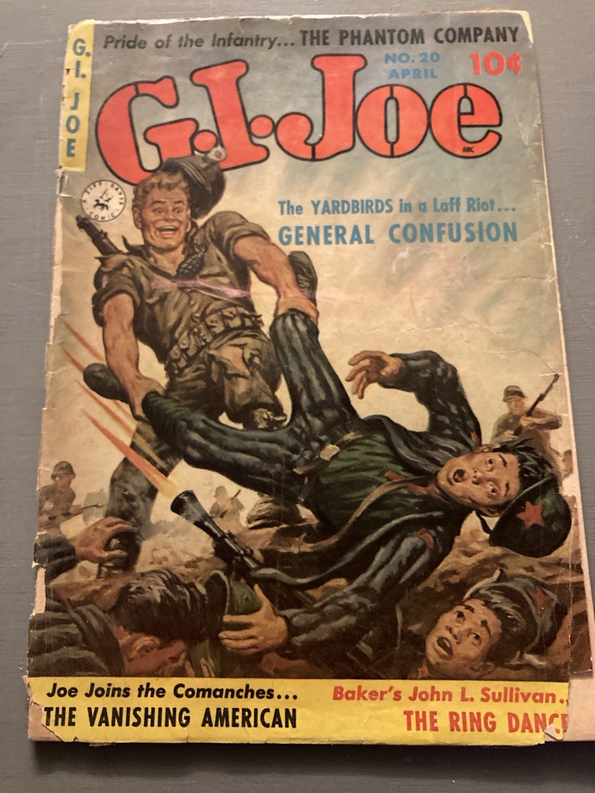 G.I. Joe #20 1953, Golden Age Ziff-Davis (See Photos)