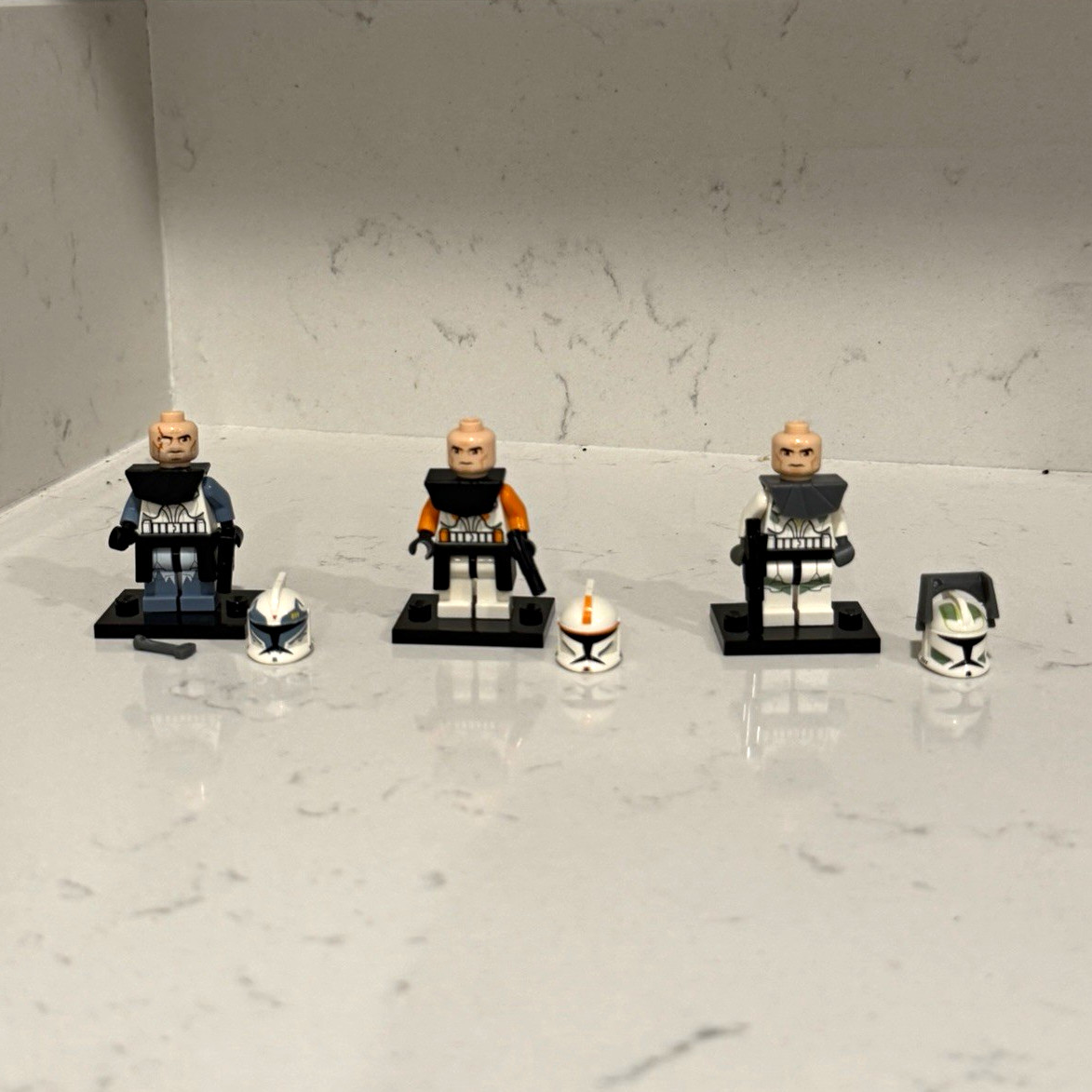 LEGO Star Wars Wolffe and others. LEGO Star Wars Wolffe and others.