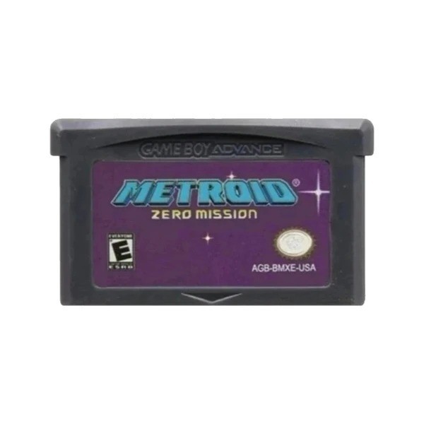 Metroid Zero Mission & Metroid Fusion - Game Boy Advance GBA Cart Metroid Zero Mission & Metroid Fusion - Game Boy Advance GBA Cart