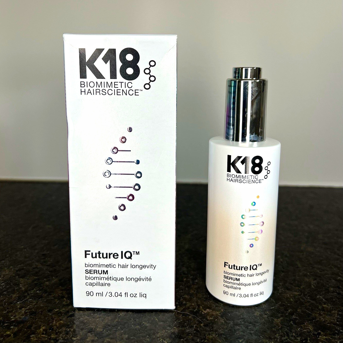 K18 Future IQ Biomimetic Hair Longevity Serum 90 ml/3.04 Fl Oz-BRAND NEW IN BOX