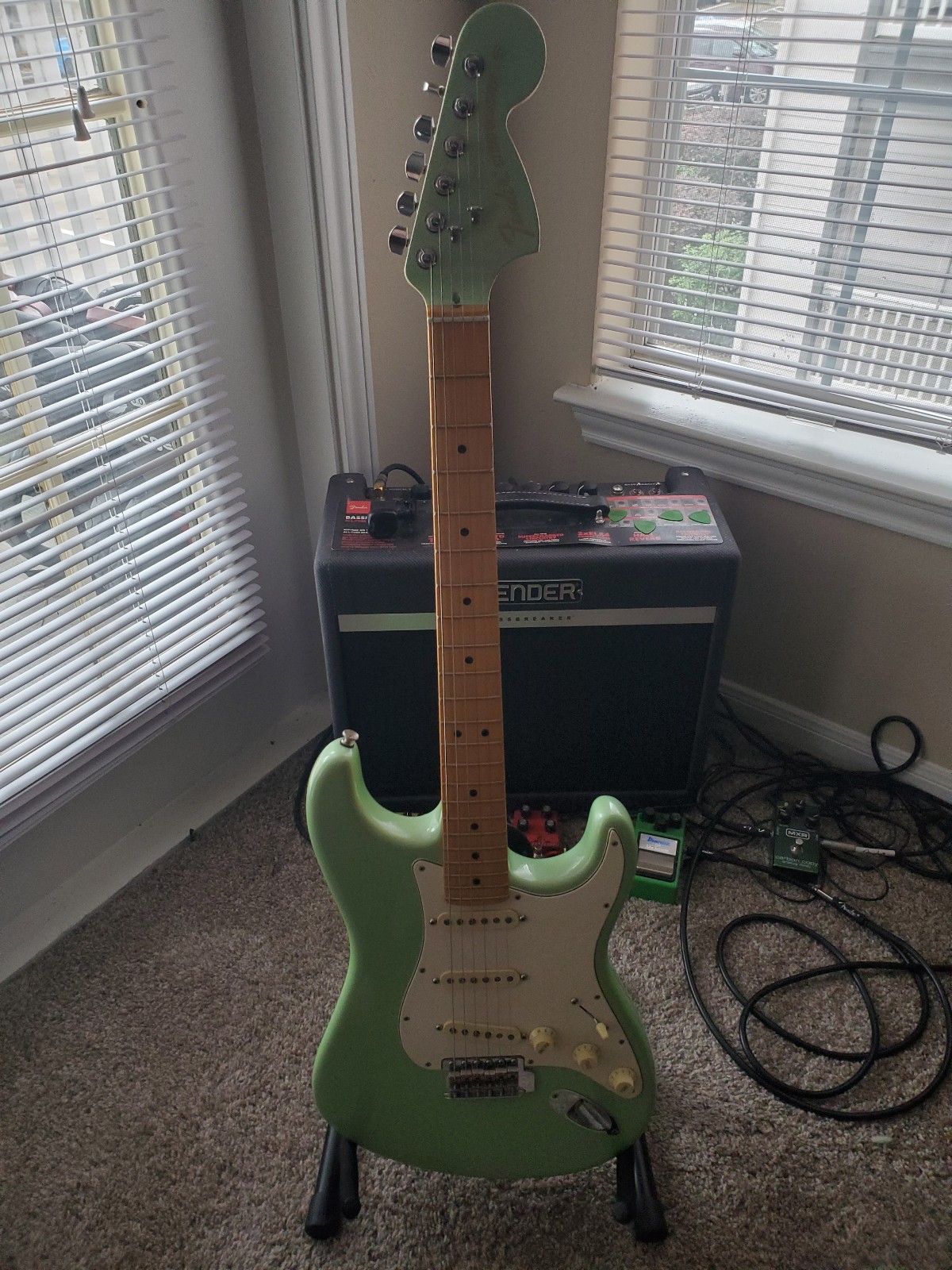 2017 fender american stratocaster with eric johnson pickups and case 2017 fender american stratocaster with eric johnson pickups and case