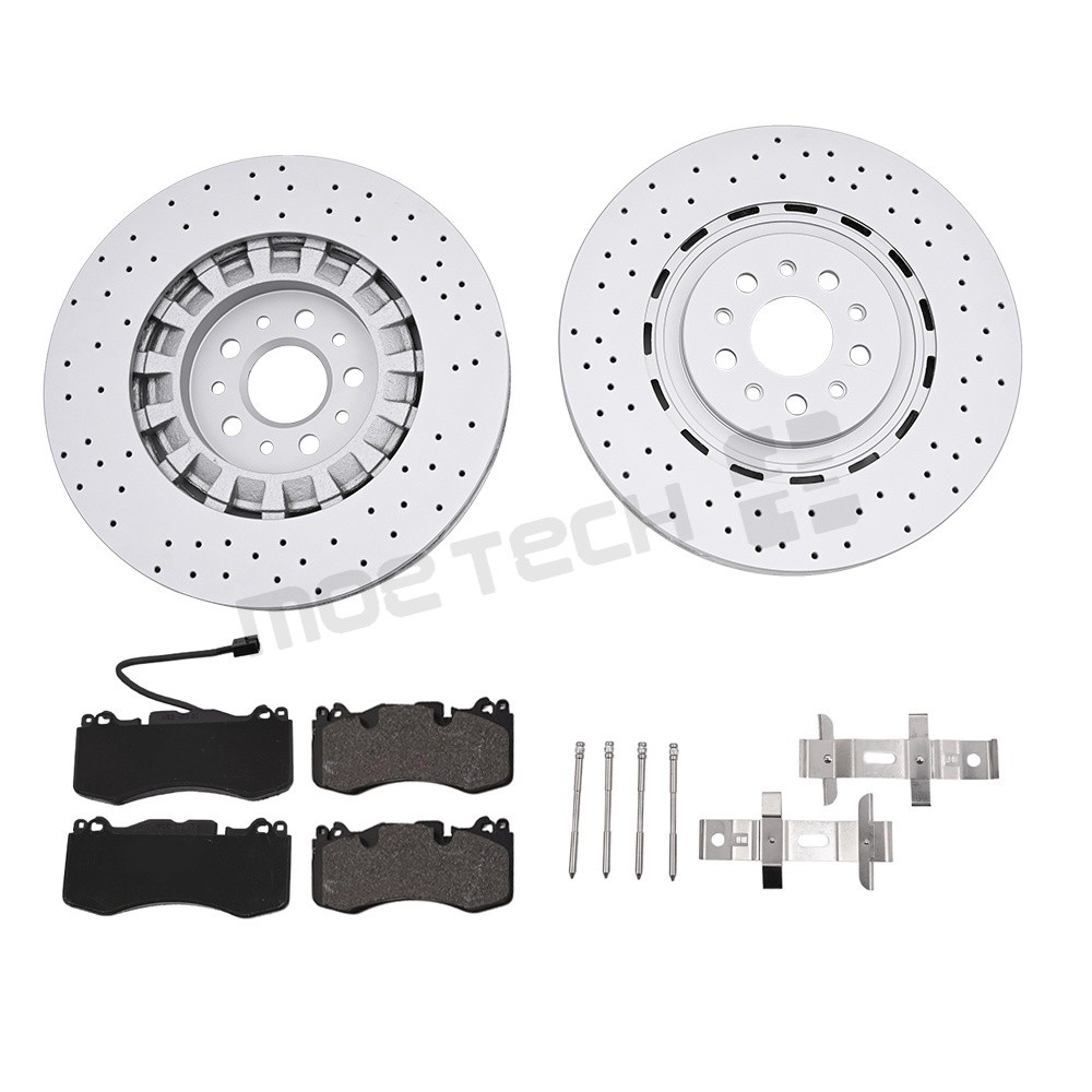 New Front Brake Pads Rotors For 2017-2020 Maserati Levante Quattroport 670037769