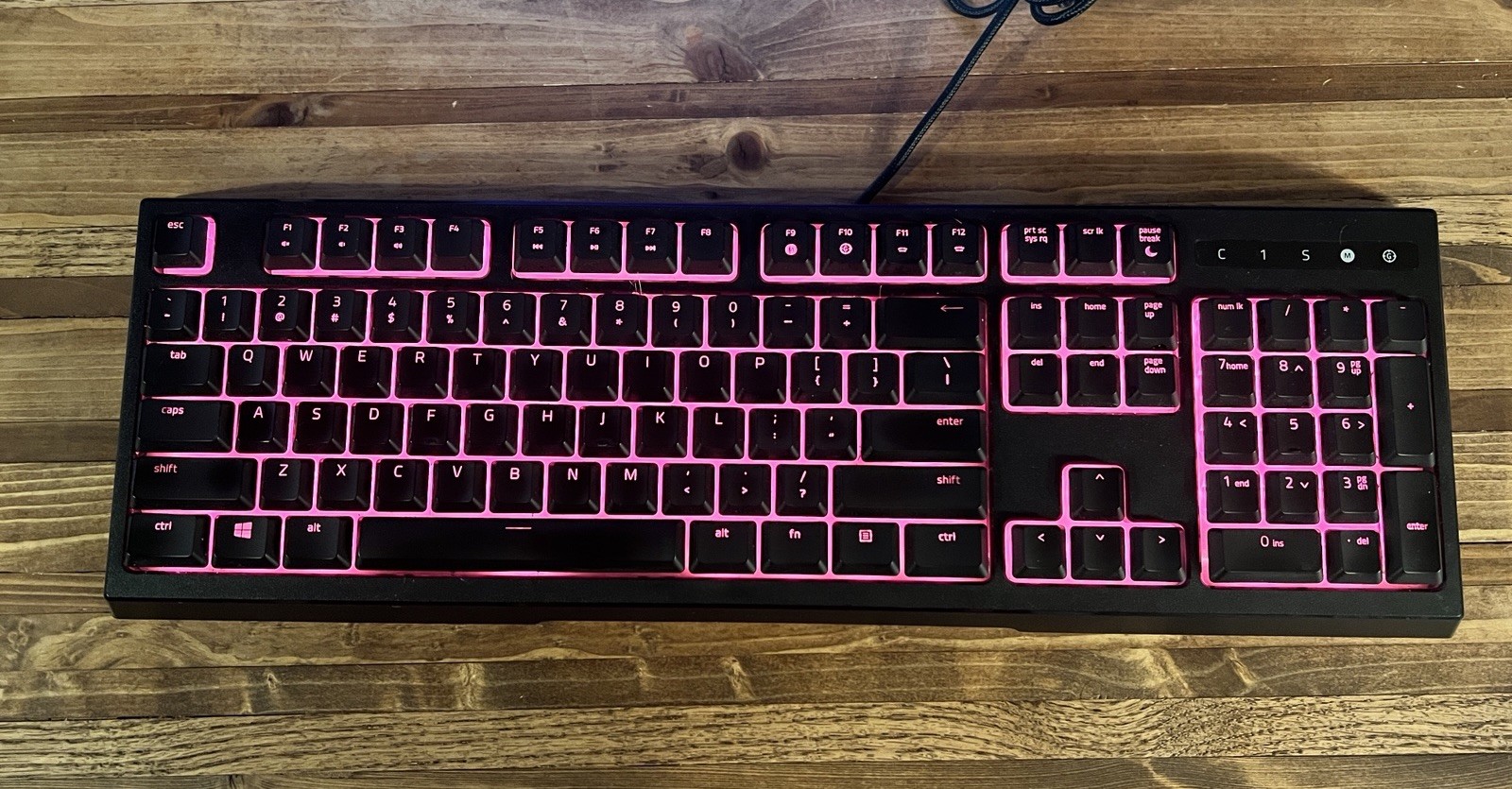 Razer Ornata Chroma Gaming Keyboard RZ03-0204 Tested Working Razer Ornata Chroma Gaming Keyboard RZ03-0204 Tested Working