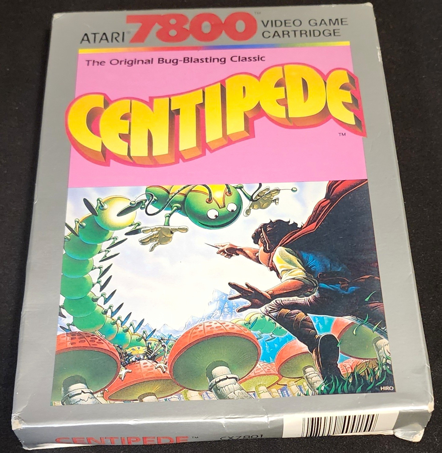 Atari 7800 Centipede / Complete in Box w Manual / Ships Fast 🔥
