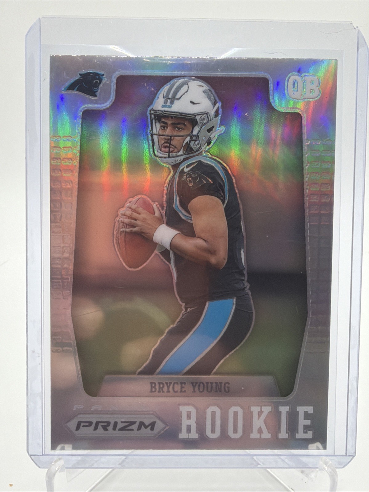 2023 Panini Prizm - Prizm Flashback Rookie Bryce Young #PFR-1 Silver Prizm (RC) 2023 Panini Prizm - Prizm Flashback Rookie Bryce Young #PFR-1 Silver Prizm (RC)
