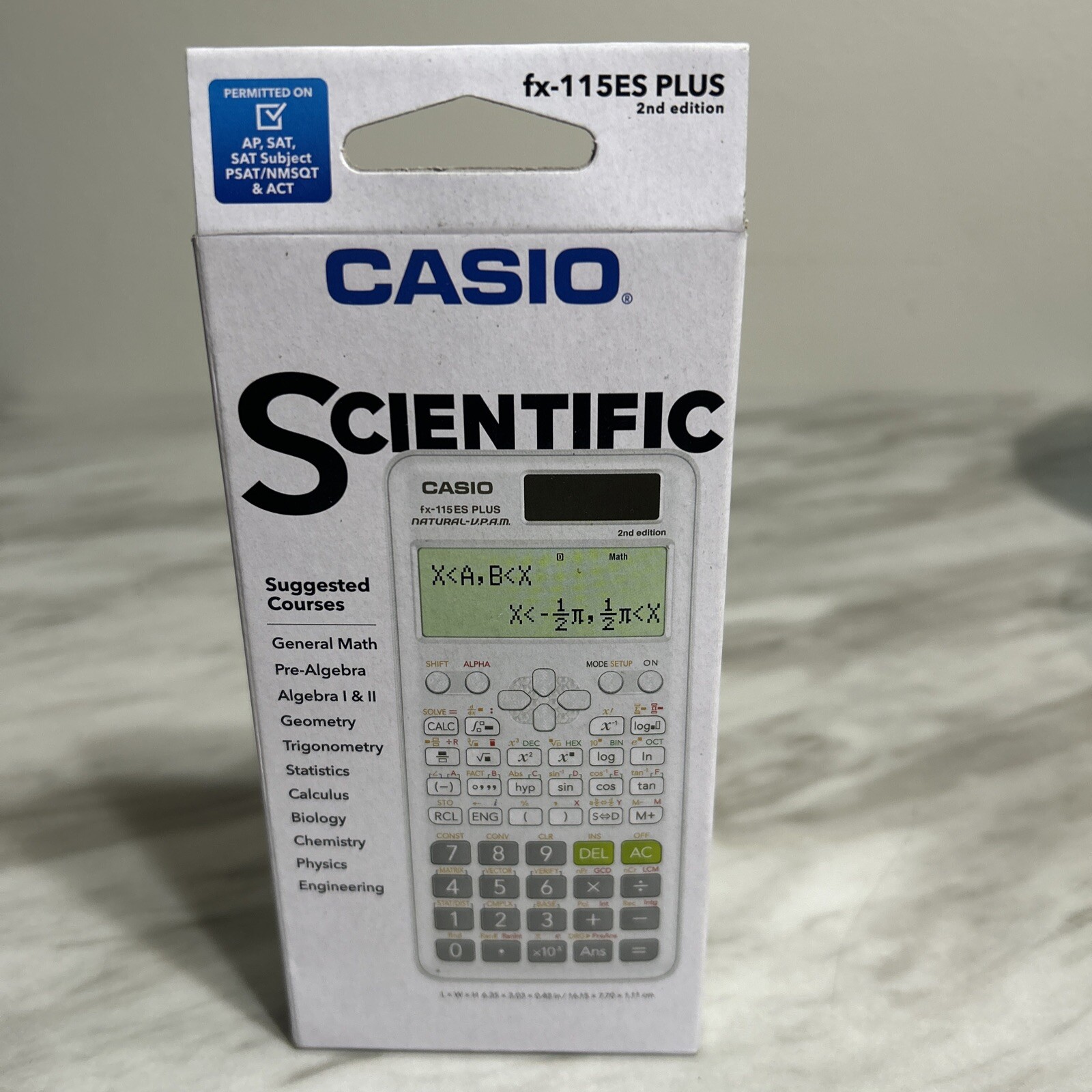 Casio FX-115ESPLS2 2nd Edition Advanced Scientific Calculator Casio FX-115ESPLS2 2nd Edition Advanced Scientific Calculator