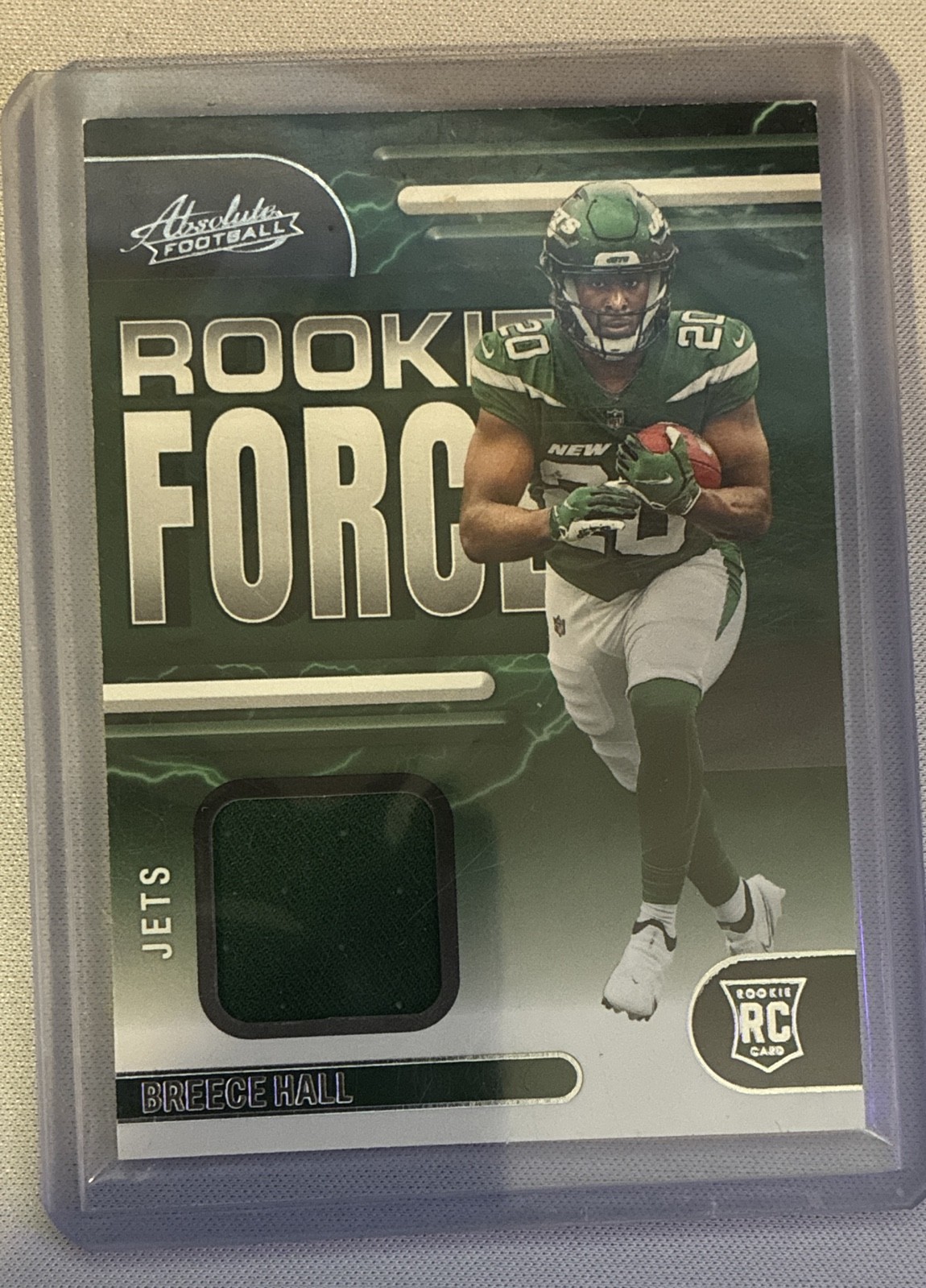 2022 Panini Absolute - Rookie Force Breece Hall #RF-13 (MEM, RC)
