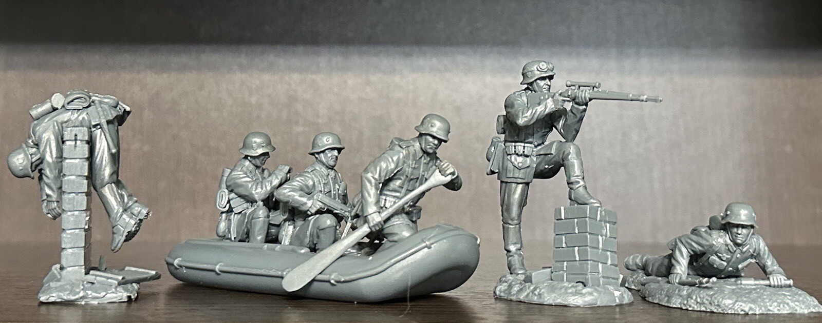 HANOMAK  German soldiers 1941 First attack # 2 WW2 1:32 New Rare