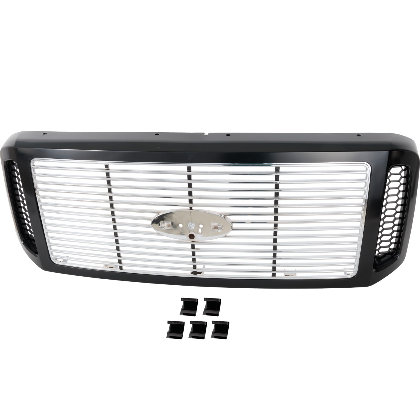 Grille Assembly For 2005-07 Ford F-250 F-350 Super Duty Harley-Davidson Edition