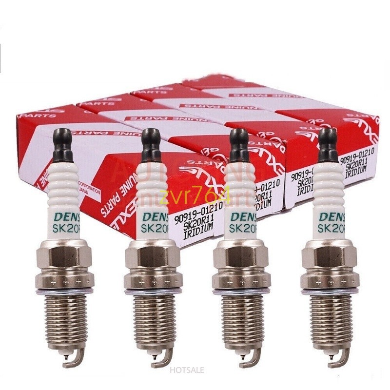 OEM NEW 4pcs DENSO Iridium Spark Plugs 90919-01210 SK20R11 3297 US