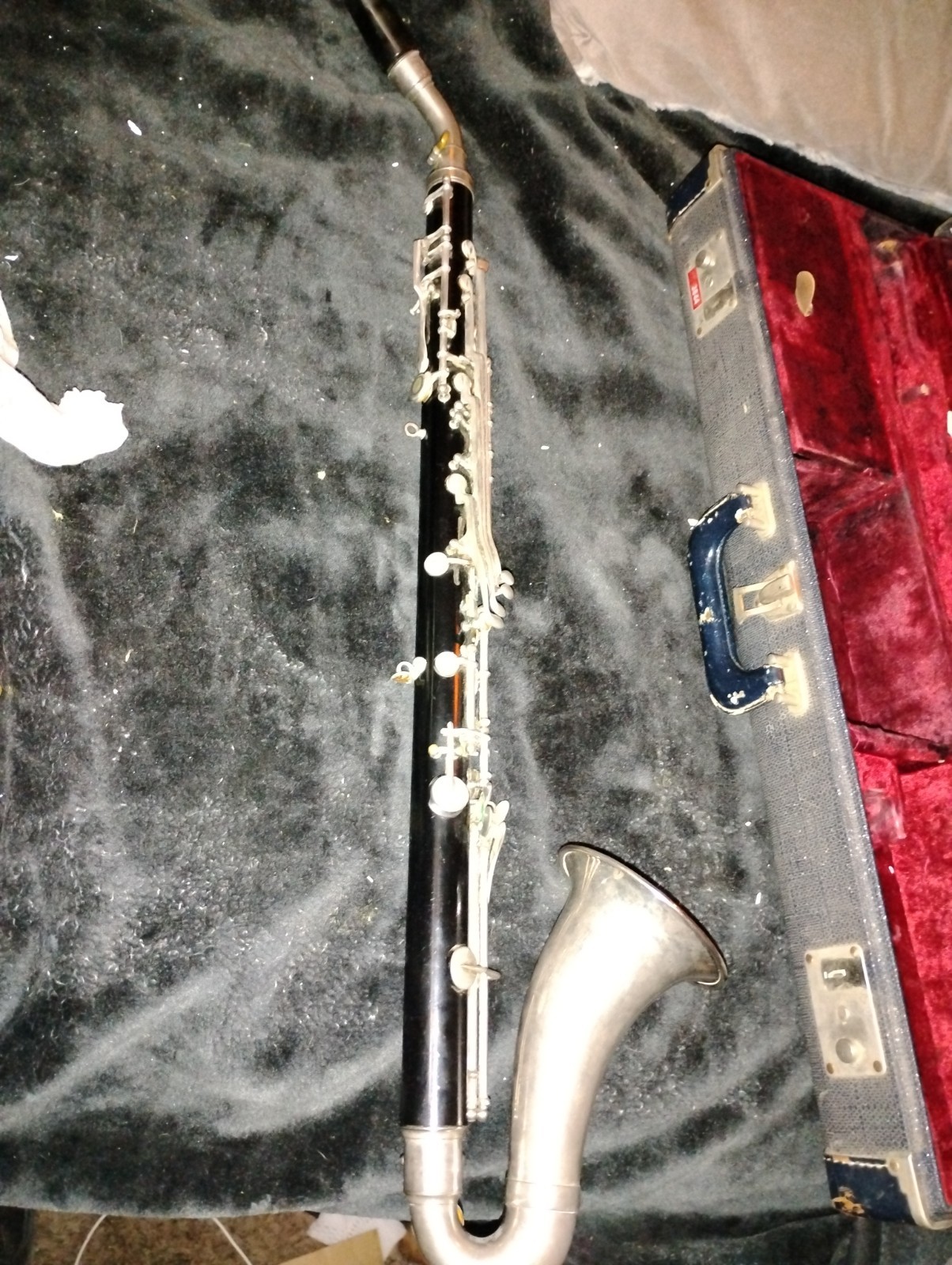Selmer Bundy Alto Clarinet, MADE IN USA , With case  neck And Mouthpiece 