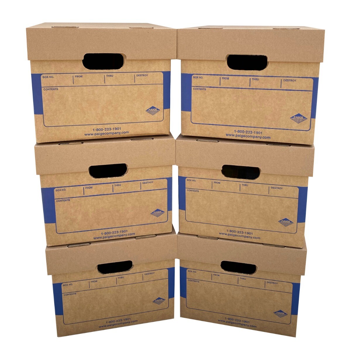 UBMOVE Office Moving & Storage Boxes (6 Pack) Miracle File Moving Boxes