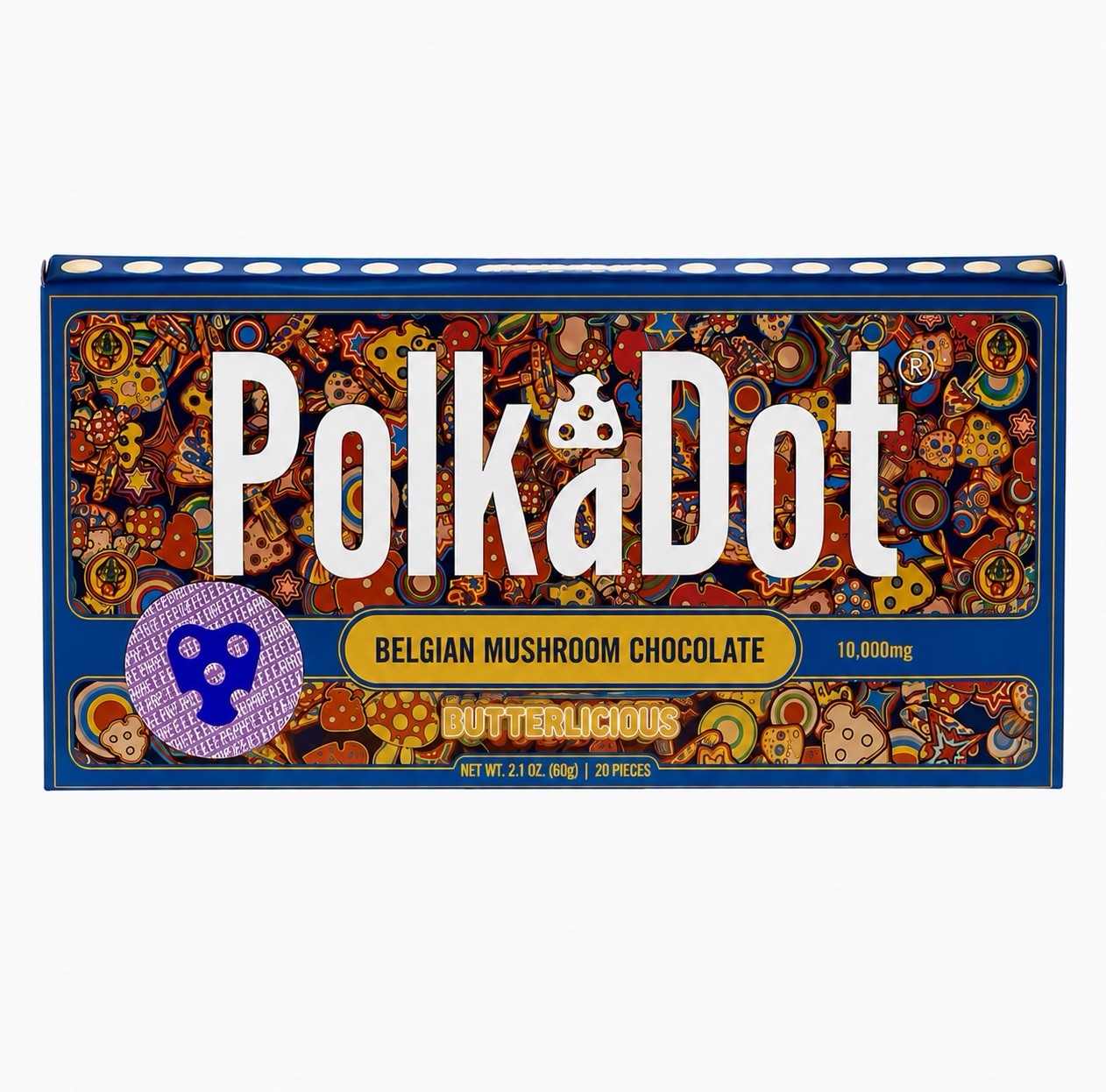 PolkaDot Mushroom Belgian Milk - Horchata 10,000mg 20 pieces | Authentic PolkaDot Mushroom Belgian Milk - Horchata 10,000mg 20 pieces | Authentic