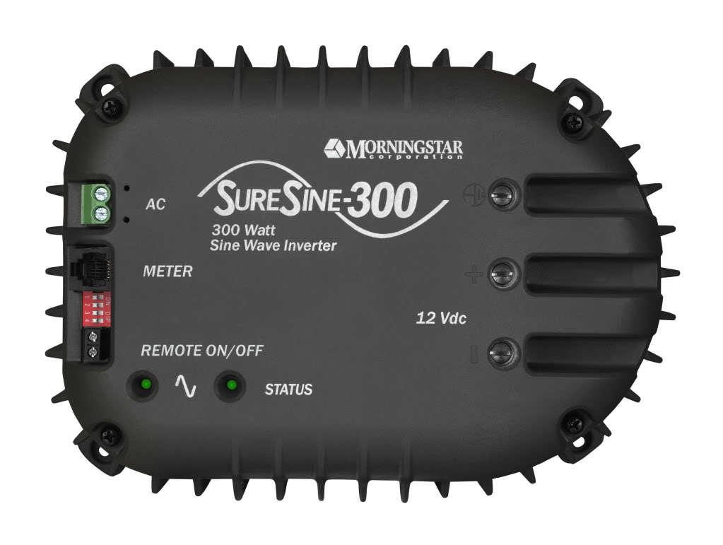 Morningstar SI-300-115V-UL SureSine Wave Inverter 300 watt (115 volt, 60hz AC) Morningstar SI-300-115V-UL SureSine Wave Inverter 300 watt (115 volt, 60hz AC)