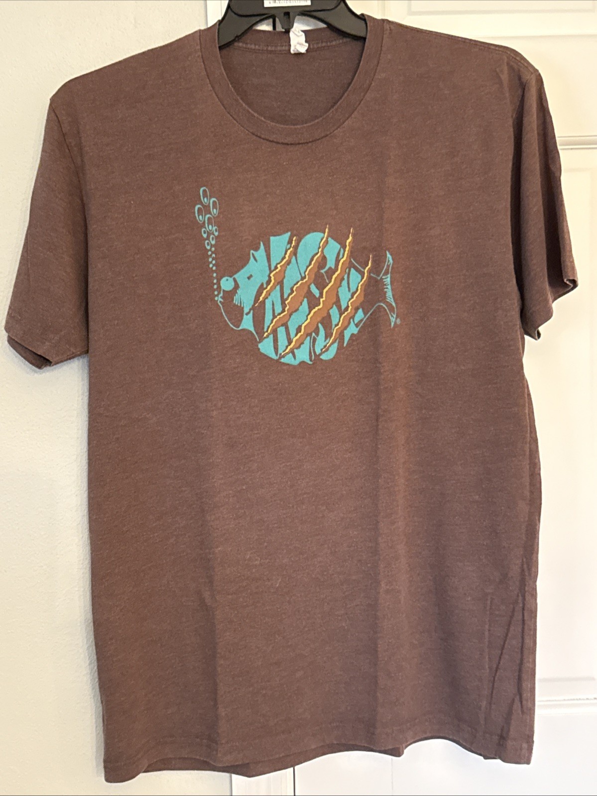 PHISH Concert T-Shirt Vintage 2013 Summer Tour Jam Band Dark Brown LG