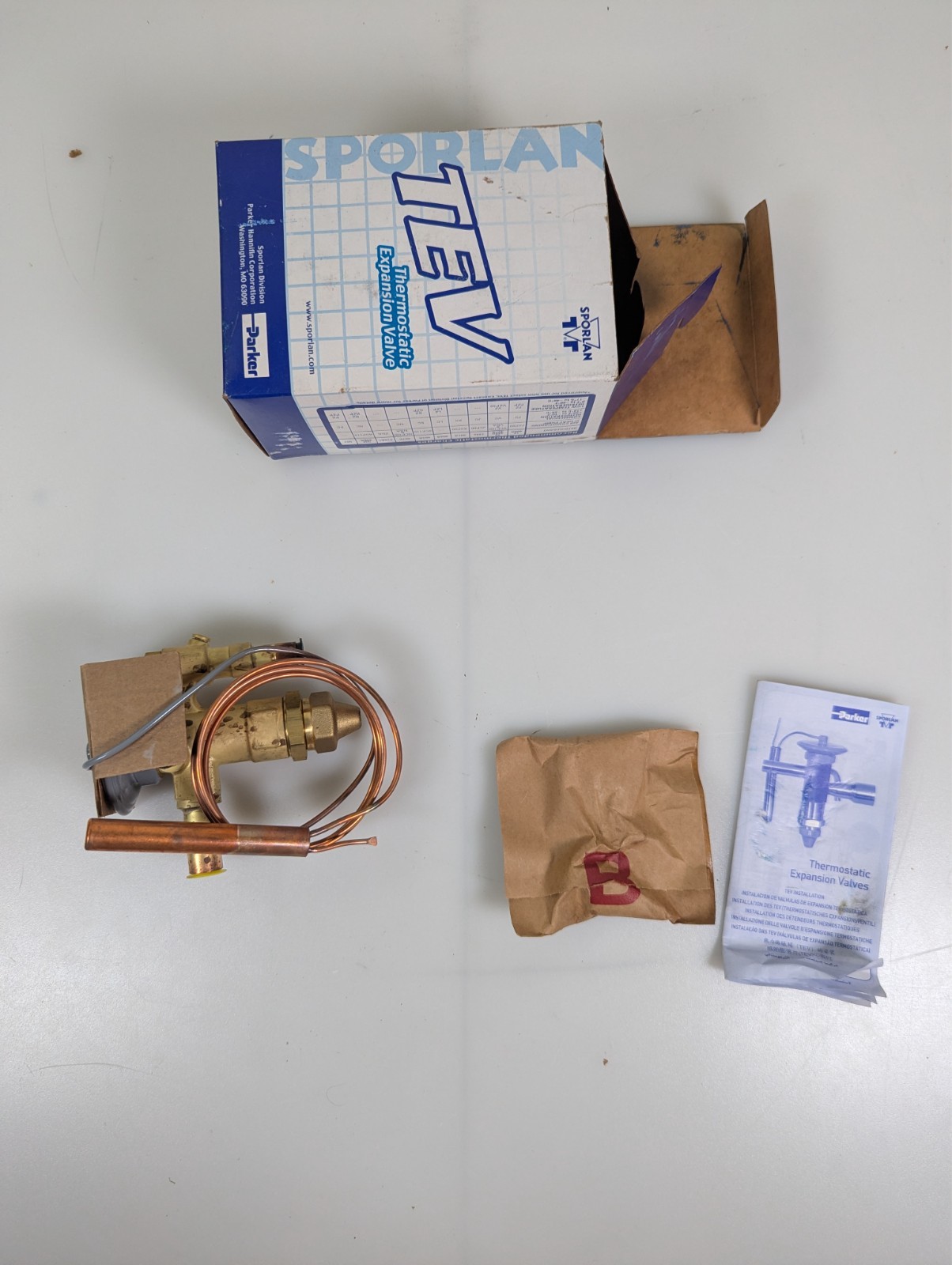 Sporlan EGSE-1-C 3/8x1/2 ODF Solder 1/4 ODF EXT EQ 60
