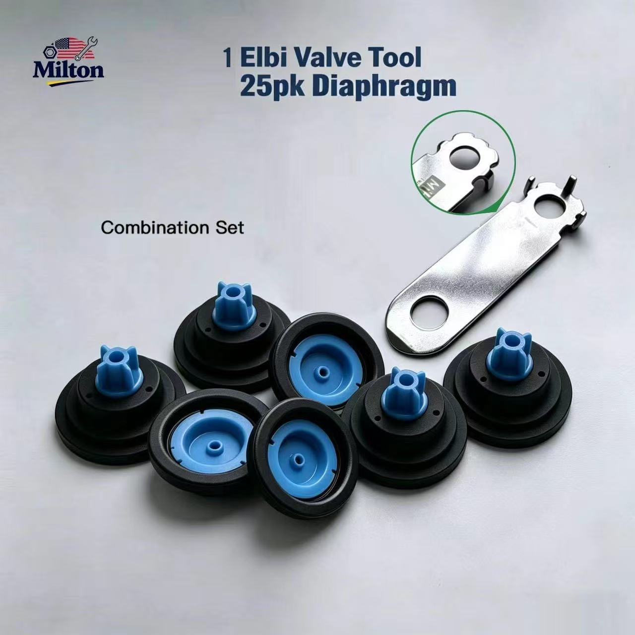 25pk Diaphragm823492   1 x Elbi Valve Tool for Hue, Wascomat Water Valve # 395P4