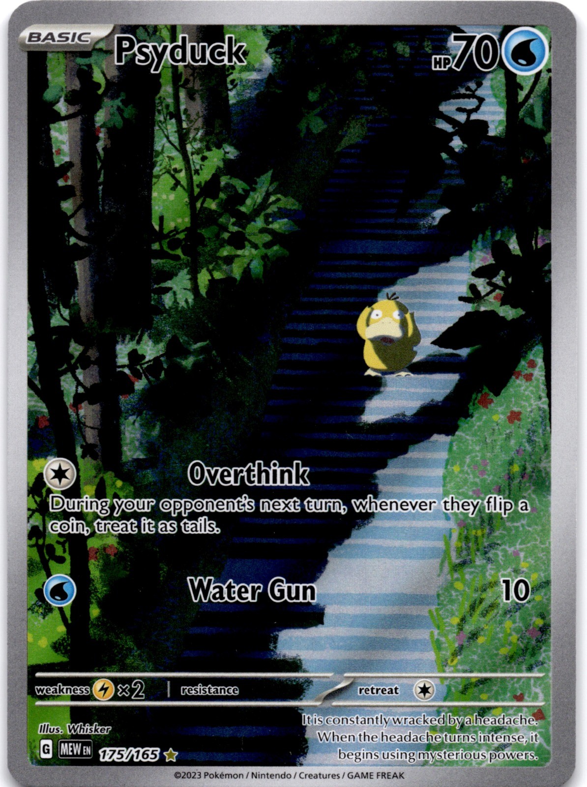 Psyduck Holo Illustration Rare SV: Scarlet & Violet 151 175/165 NM