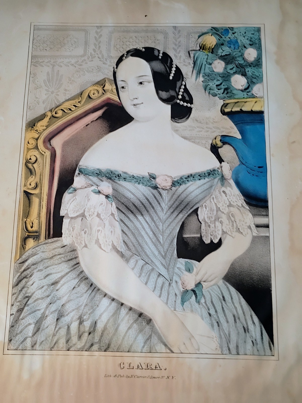 Antique 1800s Original Currier & Ives Art \ Antique 1800s Original Currier & Ives Art \