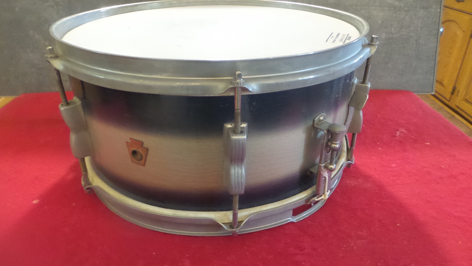 Early Vintage WFL Ludwig Snare Drum, Duco, 14 X 6\ Early Vintage WFL Ludwig Snare Drum, Duco, 14 X 6\