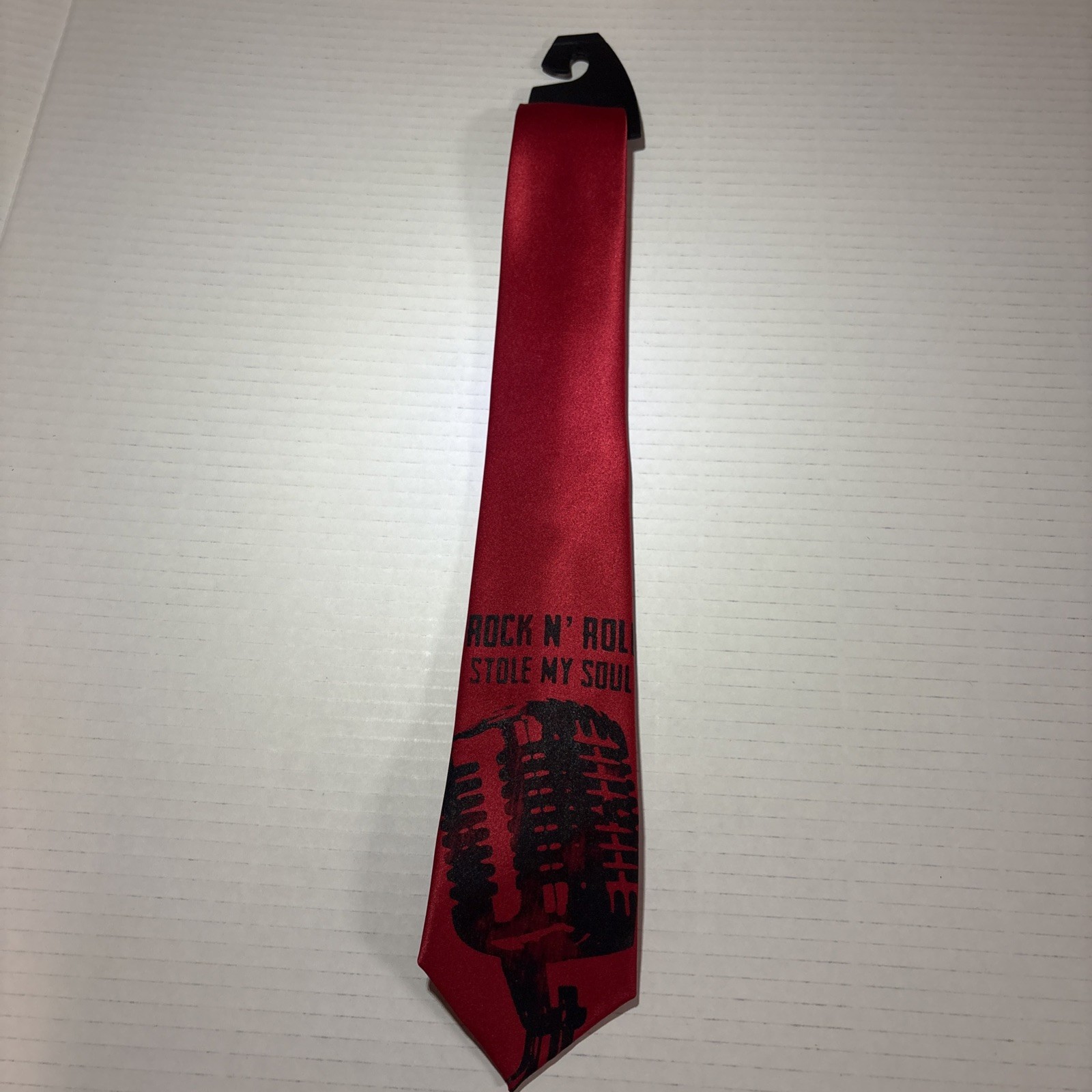 Rock N Roll Stole My Soul Neck Tie Skinny 1.5\