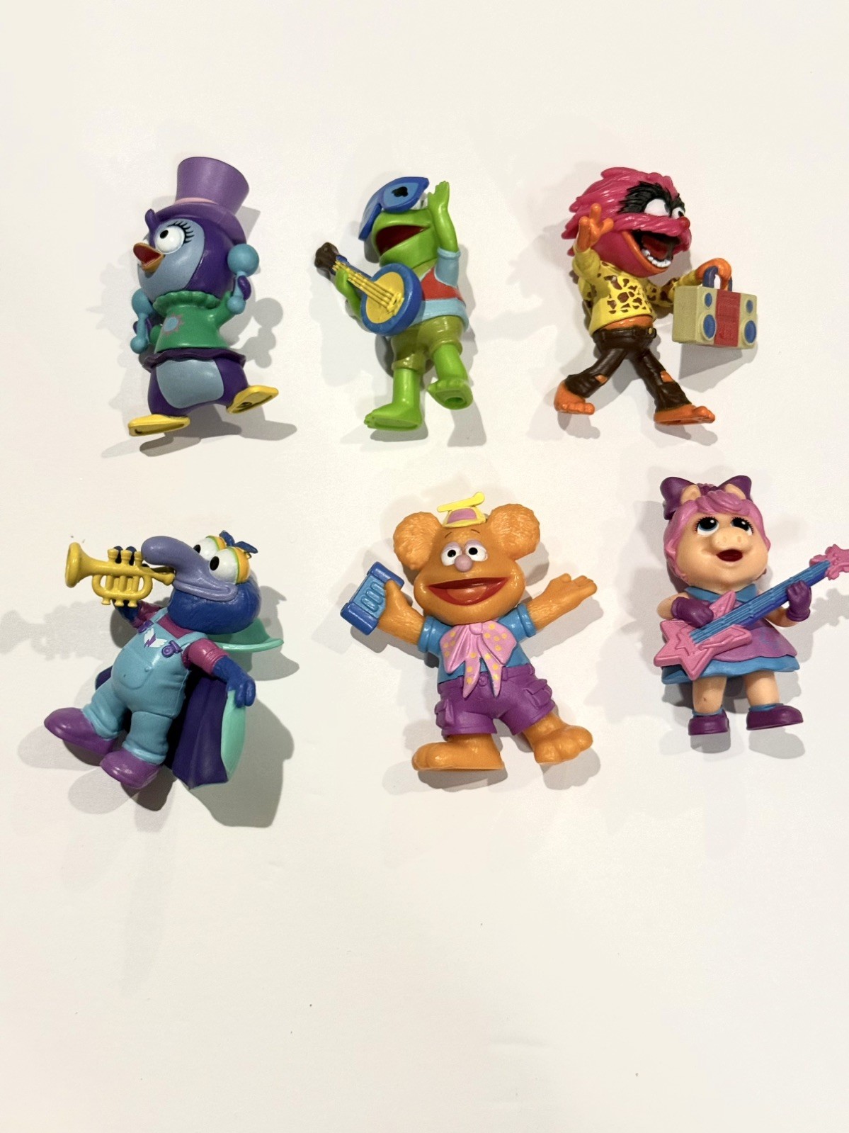 Disney Jr. Muppets Babies Figures Lot Of 6 Disney Jr. Muppets Babies Figures Lot Of 6