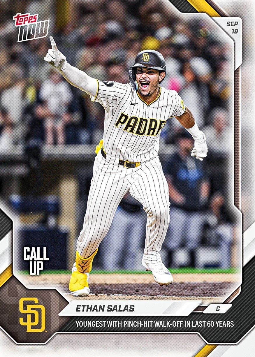 *PRE SALE* Ethan Salas - 2026 MLB Topps NOW® - Card 695