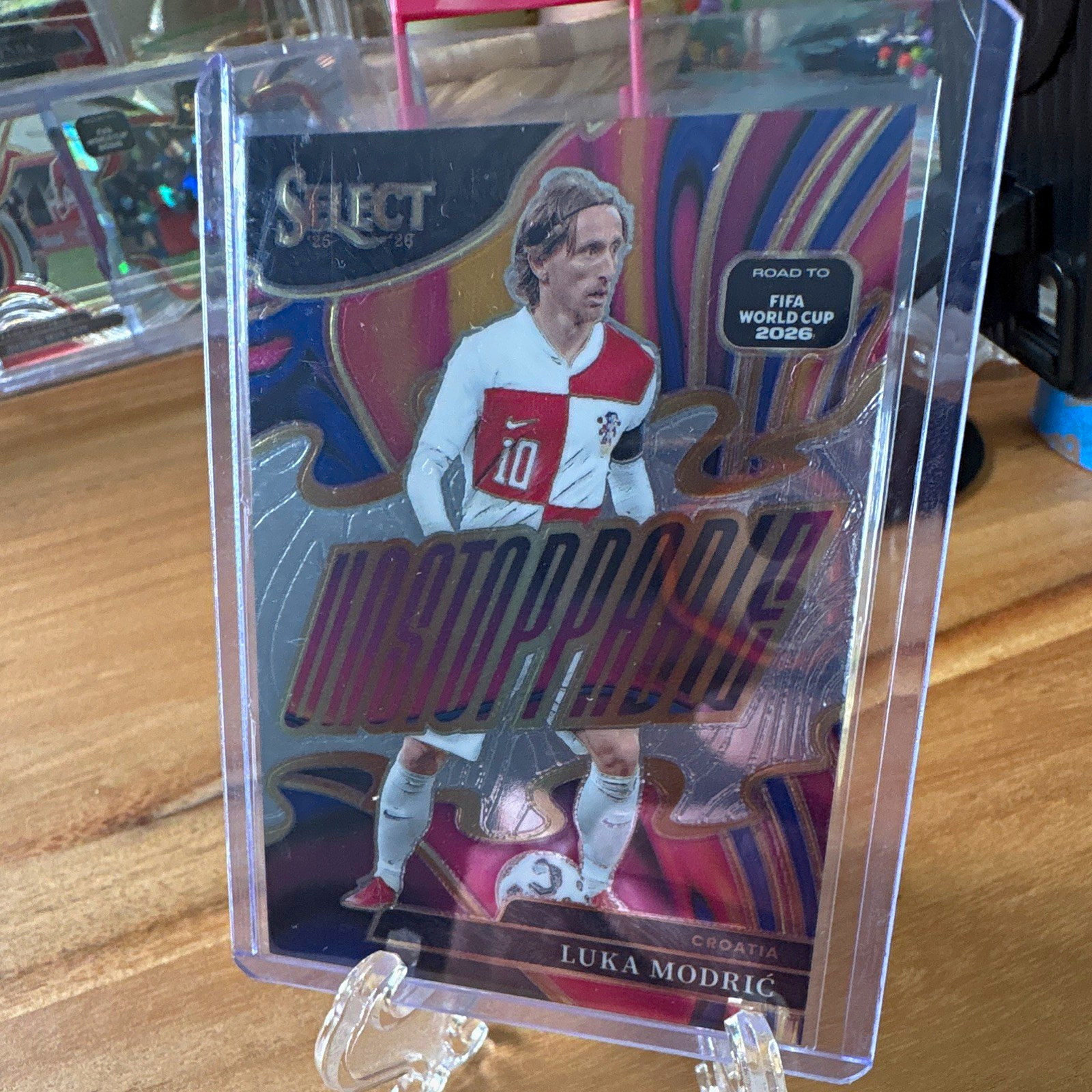 Panini 2025-26 Select Road to FIFA WC 2026 Unstoppable Luka Modric #13 Panini 2025-26 Select Road to FIFA WC 2026 Unstoppable Luka Modric #13