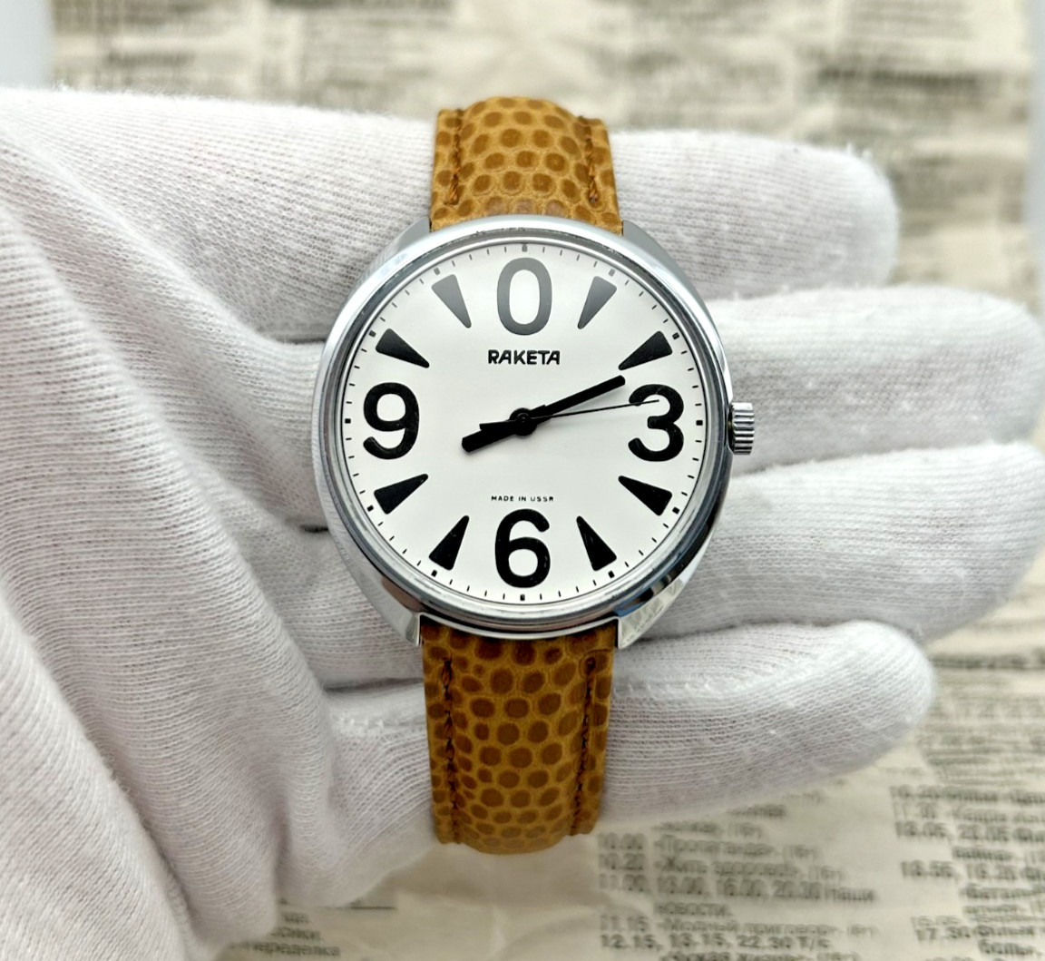 Vintage Raketa (Ракета) “Big Zero” Export Model | Cal. 2609.НА | 19J | USSR