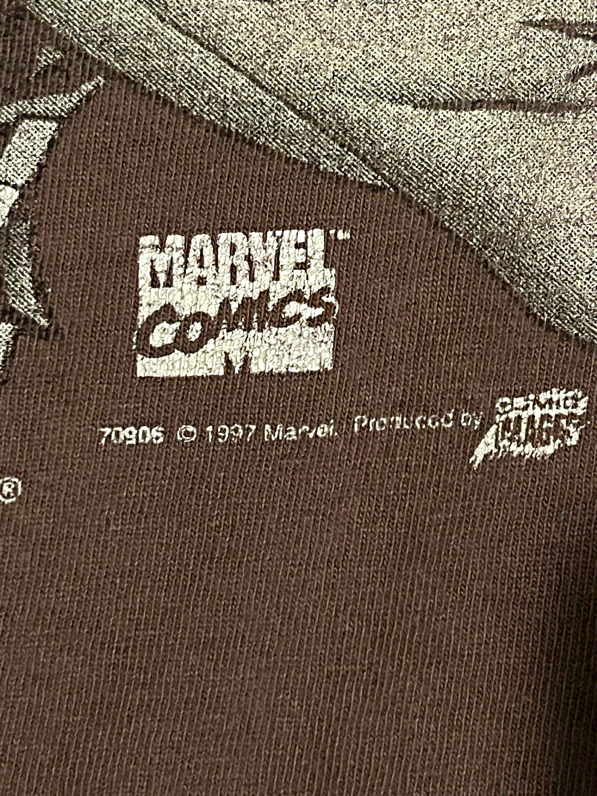 Vintage 1997 Marvel Comics Captain America Graphic T-Shirt Brown XL Vintage 1997 Marvel Comics Captain America Graphic T-Shirt Brown XL