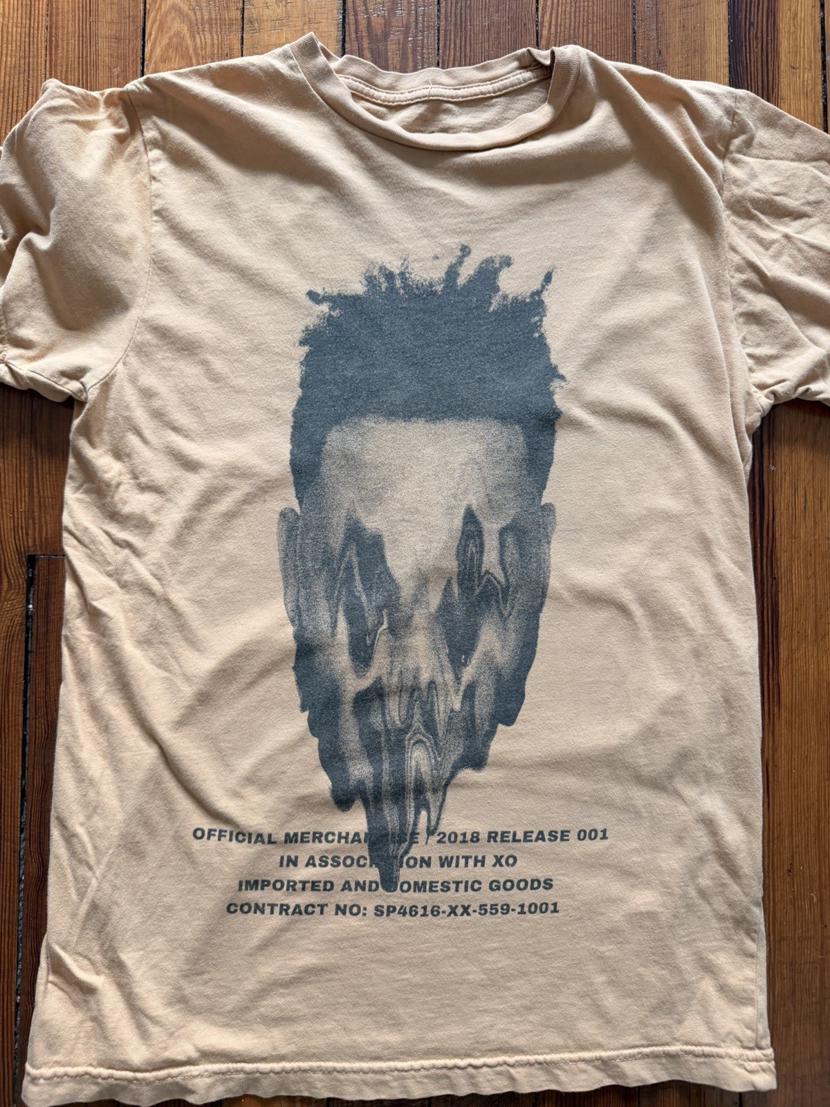 The Weeknd XO Melt Face 2018 Release 001 Tee