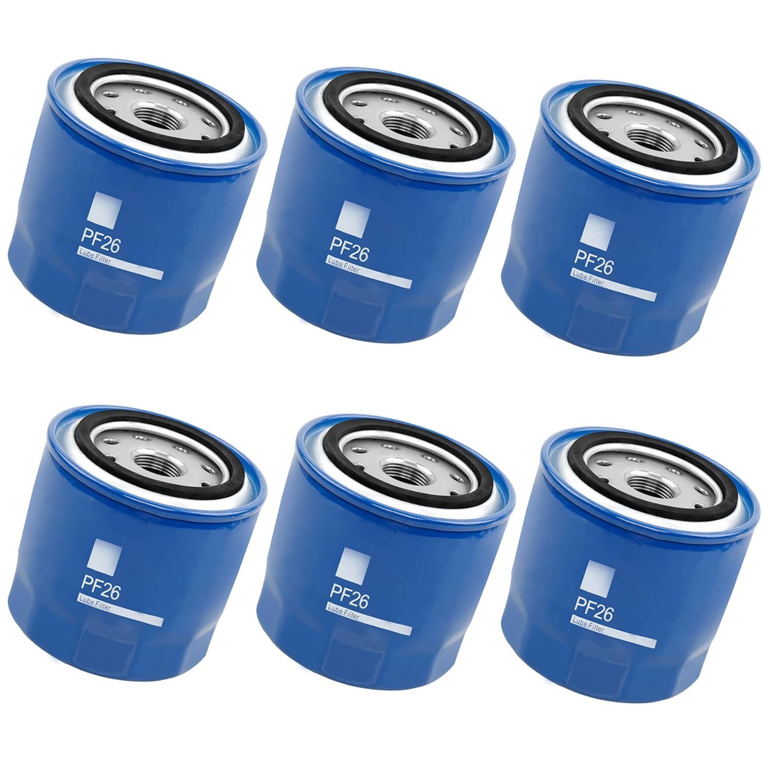 6Pcs Oil Filters PF26 For ACDelco 10-24 Chevy Silverado GMC Sierra 2500HD 3500HD