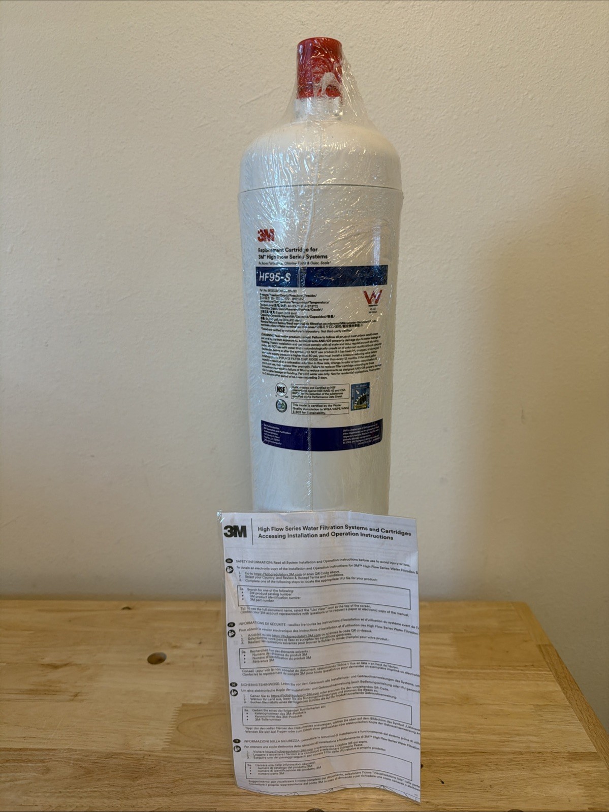 3M HF95-S High Flow Series Hot Beverage/Ice Replacement Filter - Brand NEW