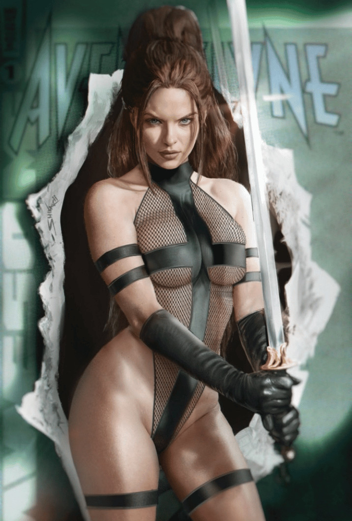 Avengelyne #1 Shikarii Full Body Full Color Variant Cover Image Comics LTD 500 Avengelyne #1 Shikarii Full Body Full Color Variant Cover Image Comics LTD 500