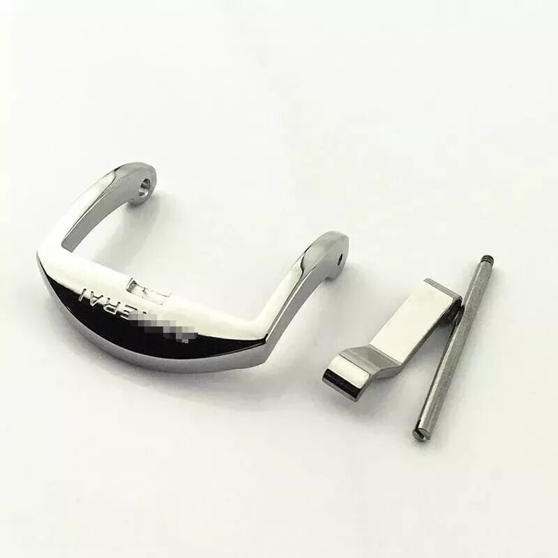NEW Stainless Steel Buckle for Panerai 18/20/22mm Polished Matte Clasp Screw Pin