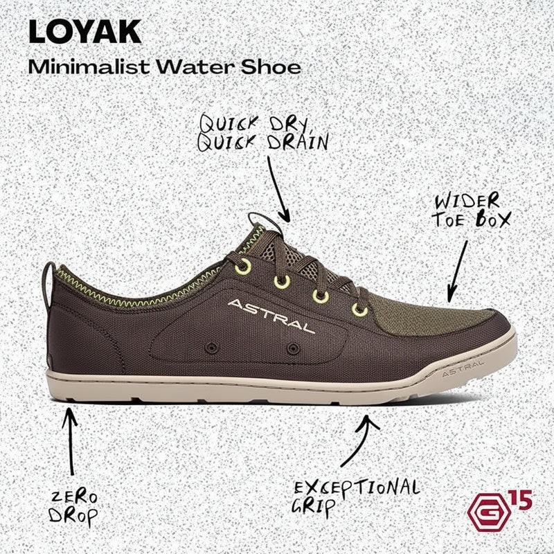 Astral Loyak Men\'s Hellbender Brown