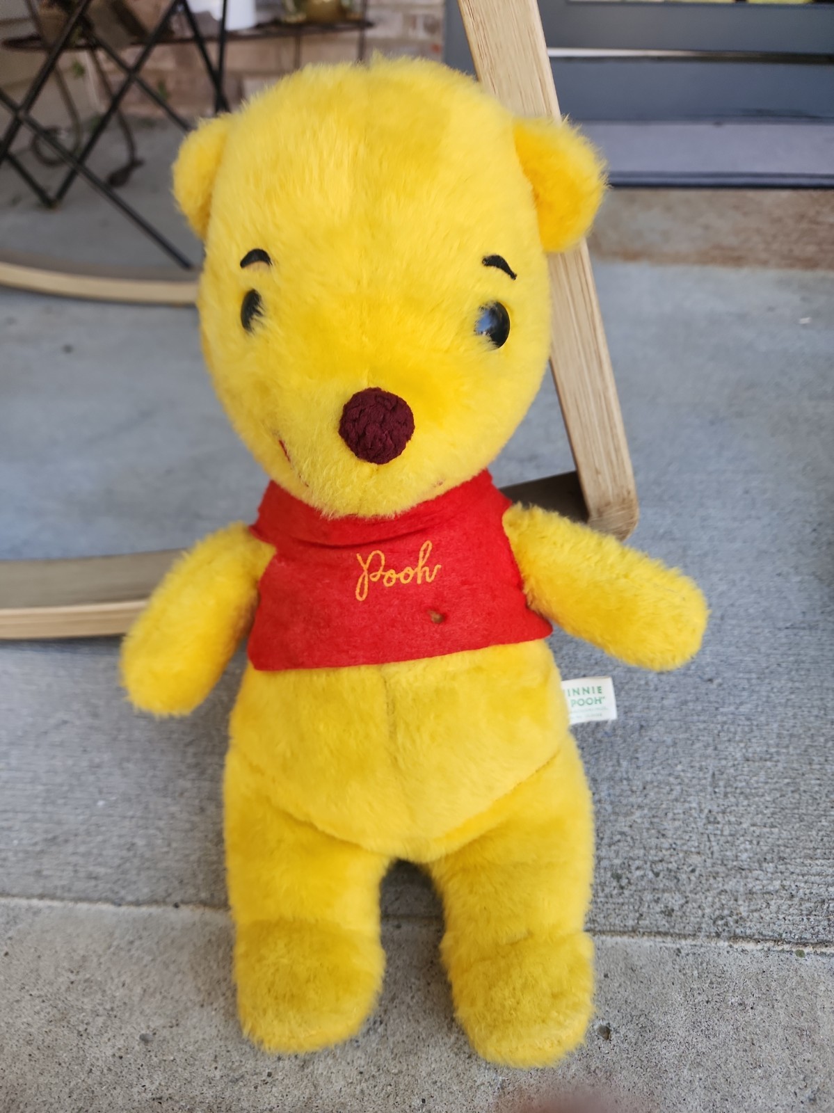 rare Vintage 1960s J. Swedlin Gund Winnie The Pooh Plush 22” Stuffed Toy rare Vintage 1960s J. Swedlin Gund Winnie The Pooh Plush 22” Stuffed Toy