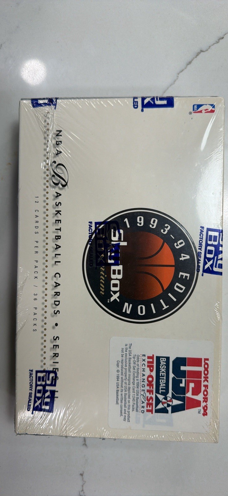 1993-94 Skybox Premium Edition Series 2 NBA Basketball Factory Sealed Box - Mint