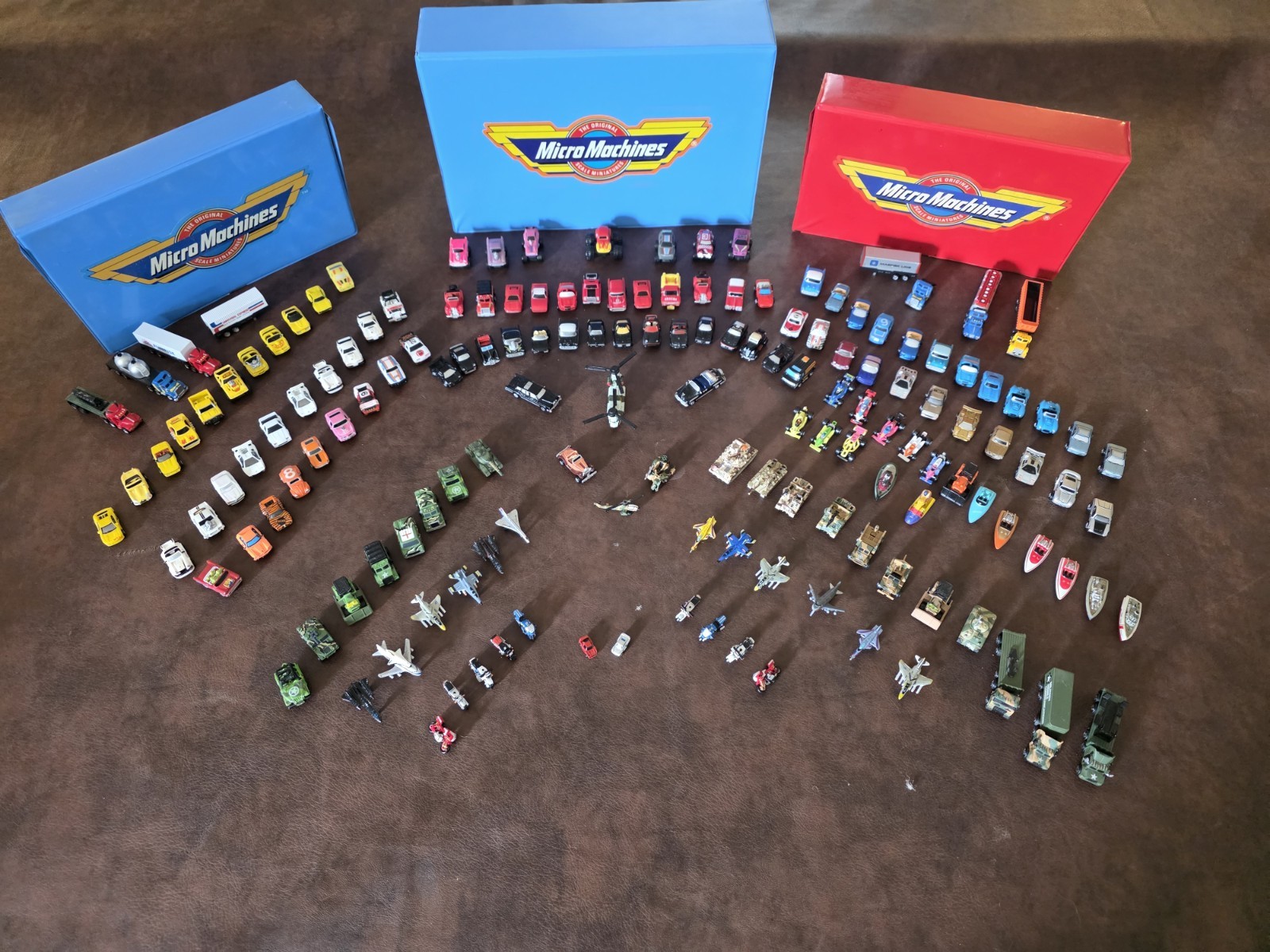 Vintage HUGE Lot Of 100+ Micro Machines Cars Tractors VW Bug Rare Airplanes Vintage HUGE Lot Of 100+ Micro Machines Cars Tractors VW Bug Rare Airplanes
