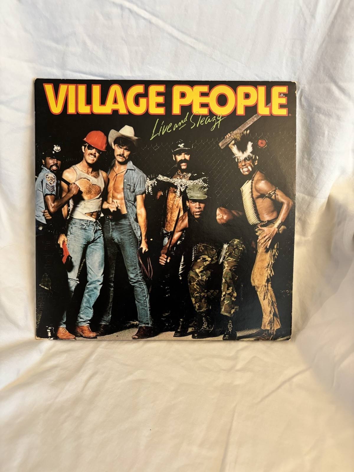 Village People Live And Sleazy - 12” Vinyl Is In Mint Condition - 3 New In Stock