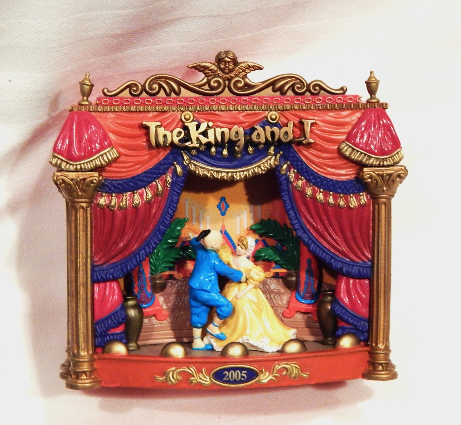 2005 The King and I Lighted Ornament with Sound Batteries Included