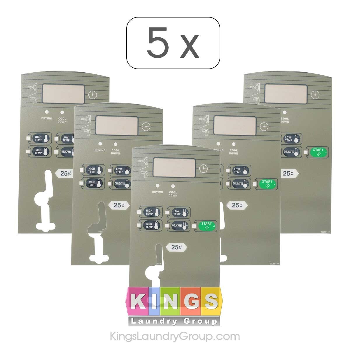 5 PK 70258101 HUEBSCH HTT30N BC DRYER COMPUTER OVERLAY GREY RIGHT