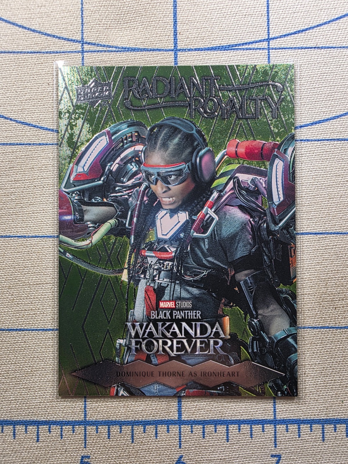 2024 Upper Deck Black Panther WF - Ironheart RRSP-5 - Radiant Royalty 2024 Upper Deck Black Panther WF - Ironheart RRSP-5 - Radiant Royalty