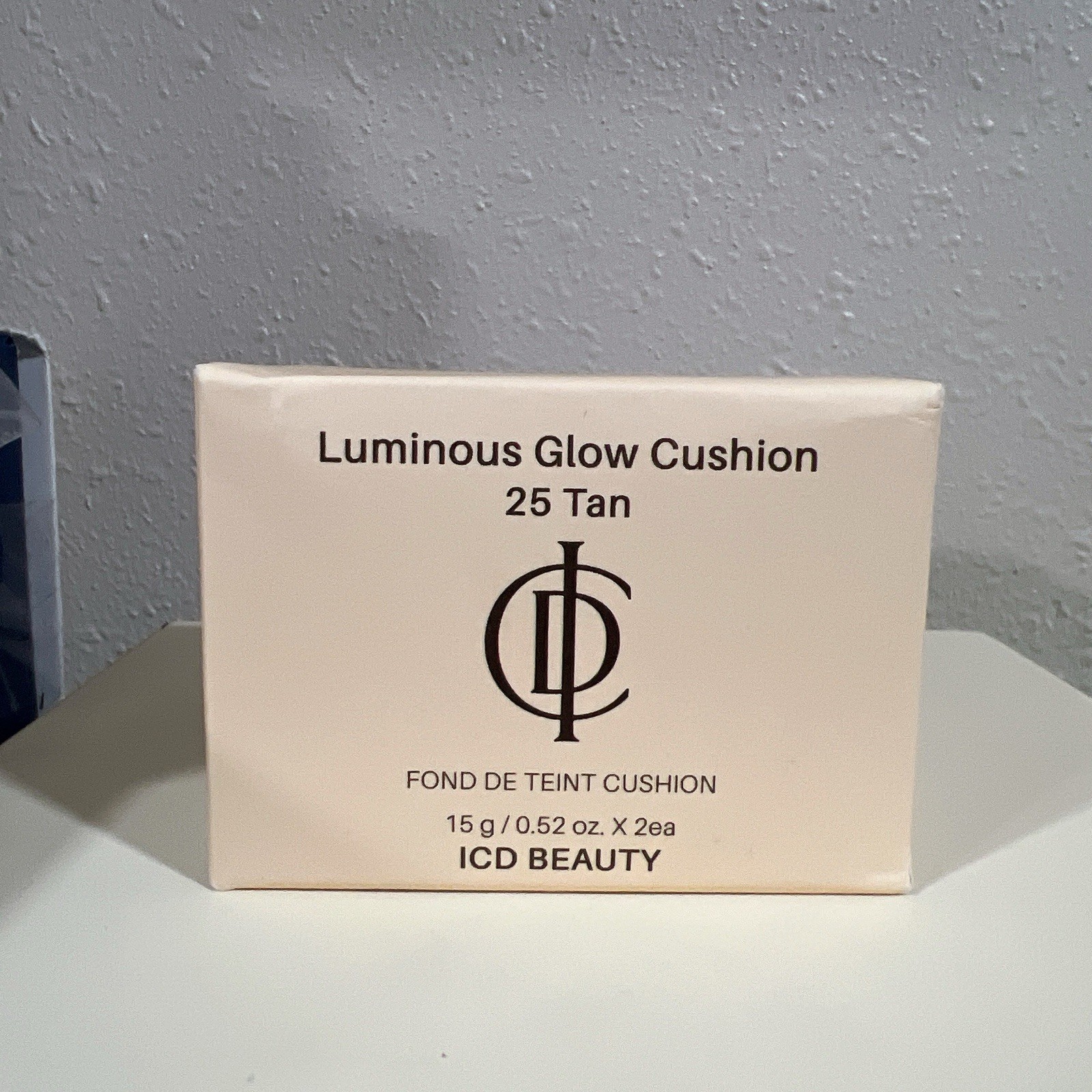 Incellderm Luminous Glow Cushion 25 Tan /0.52oz x2 ea