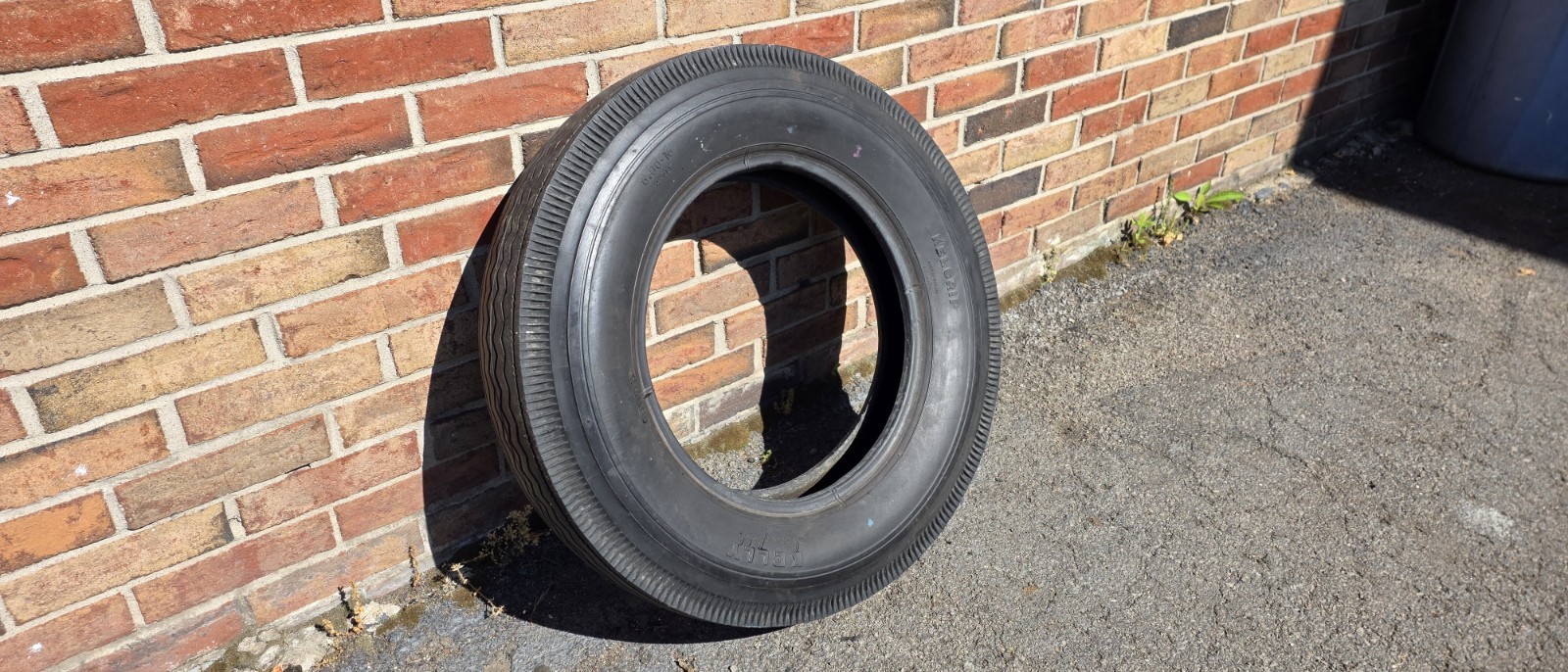Vintage 6.00x16 4 Ply Kelgrip Kelly Springfield Tire NOS With Dots Never Used
