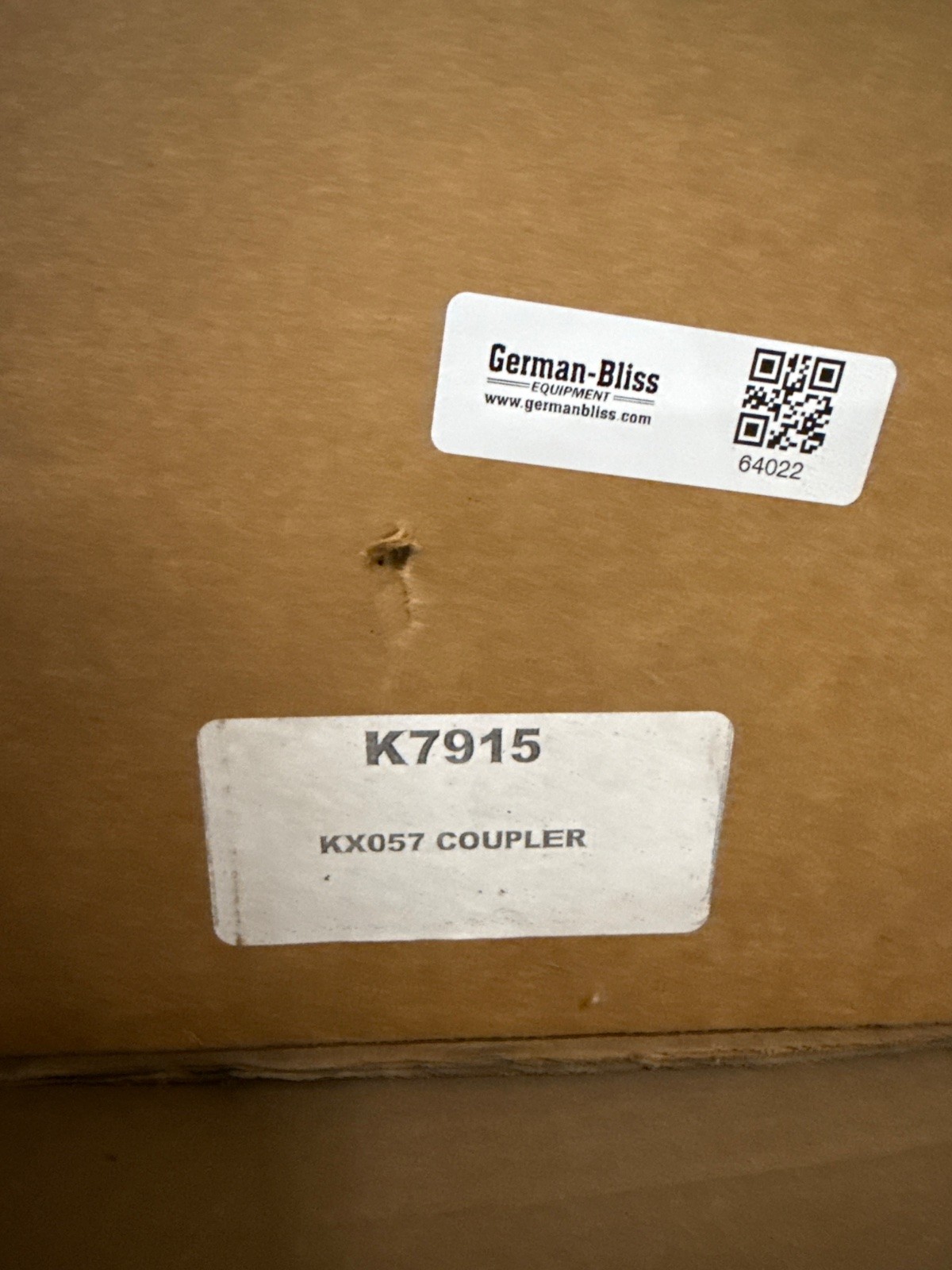 2024 KUBOTA K7915 Quick Coupler for U55/KX057-4 2024 KUBOTA K7915 Quick Coupler for U55/KX057-4