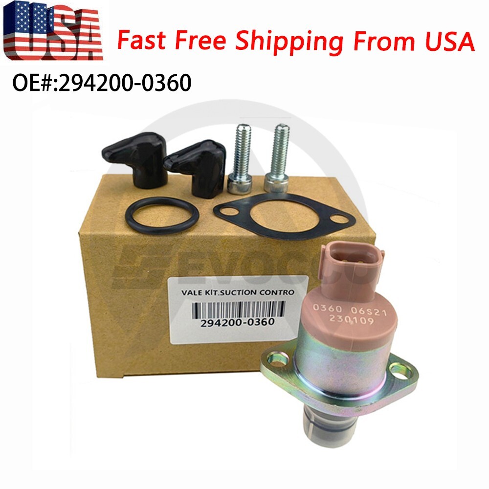 DENSO SCV PUMP FUEL PRESSURE REGULATOR SUCTION CONTROL SCV VALVE KIT 294200-0360