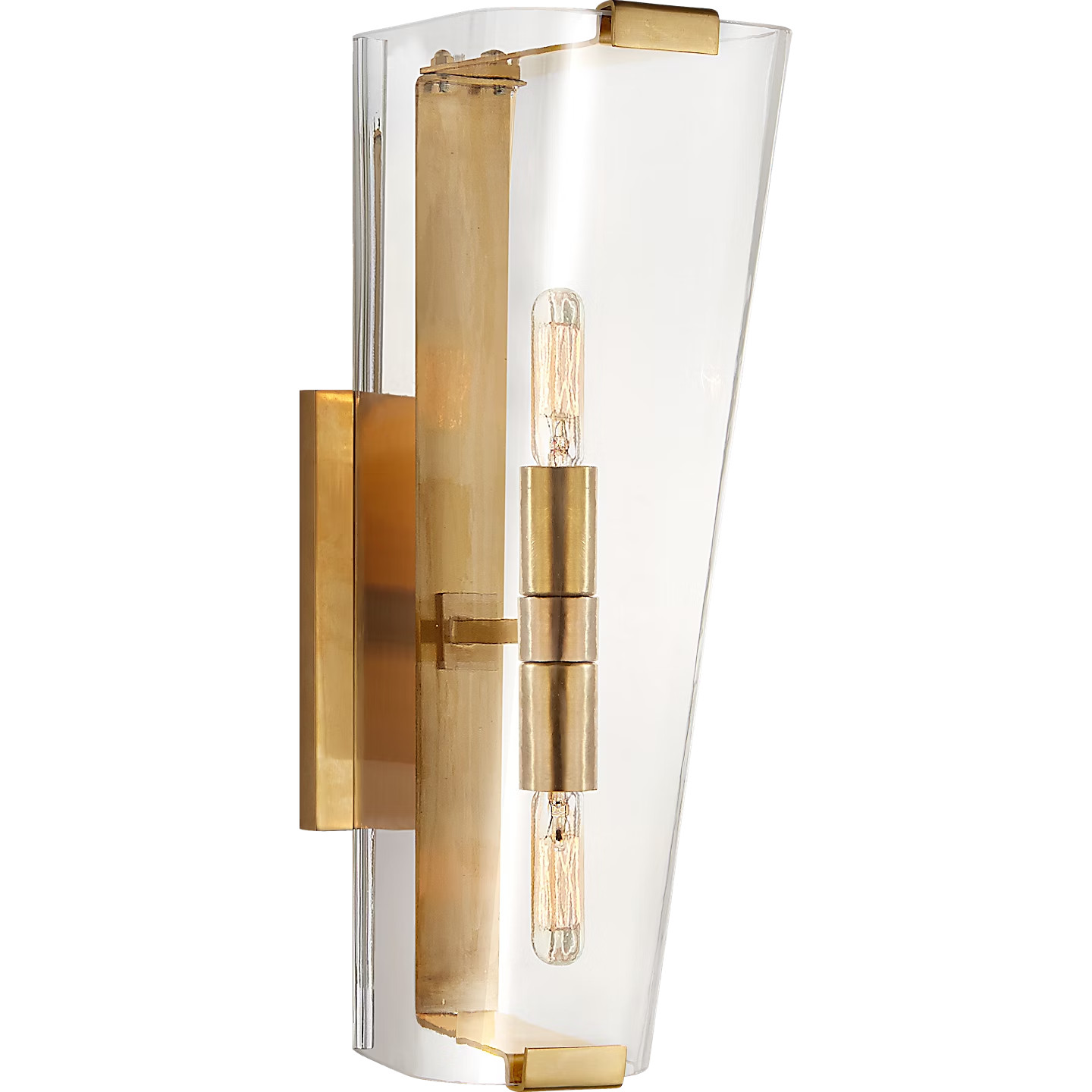 AERIN Alpine Sconce Hand-Rubbed Antique Brass ARN2310HAB 